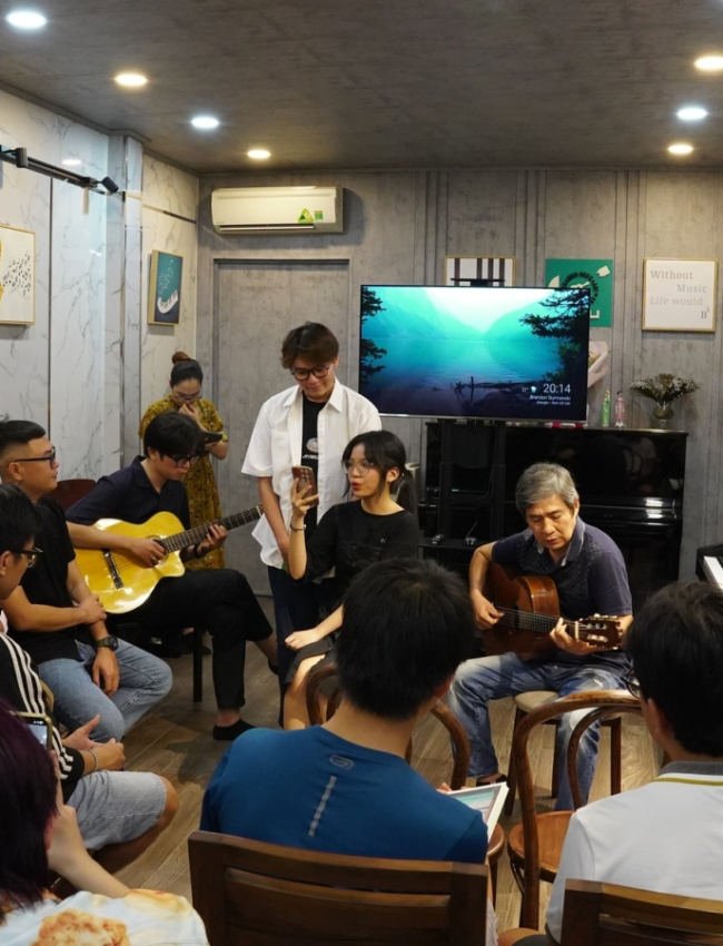 Workshop Guitar diễn ra vào ngày 19/9/2023